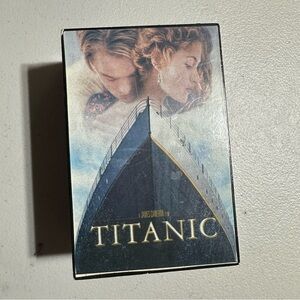 Titanic 1998 Movie Collectible Woden Trinket Box Jack & Rose